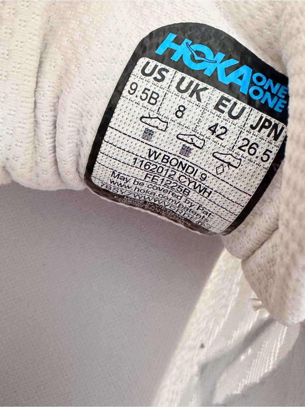 HOKA Bondi9 Women's Running Shoes SZ 9.5 - Picture 5 of 5